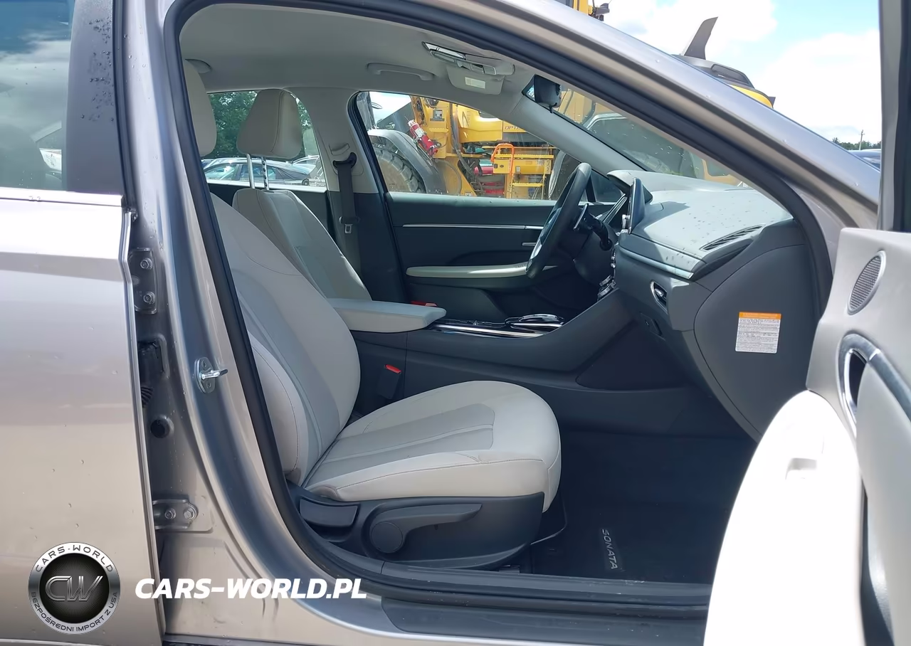 2021 Hyundai Sonata Blue VIN:KMHL24JJ1MA030884 - 5
