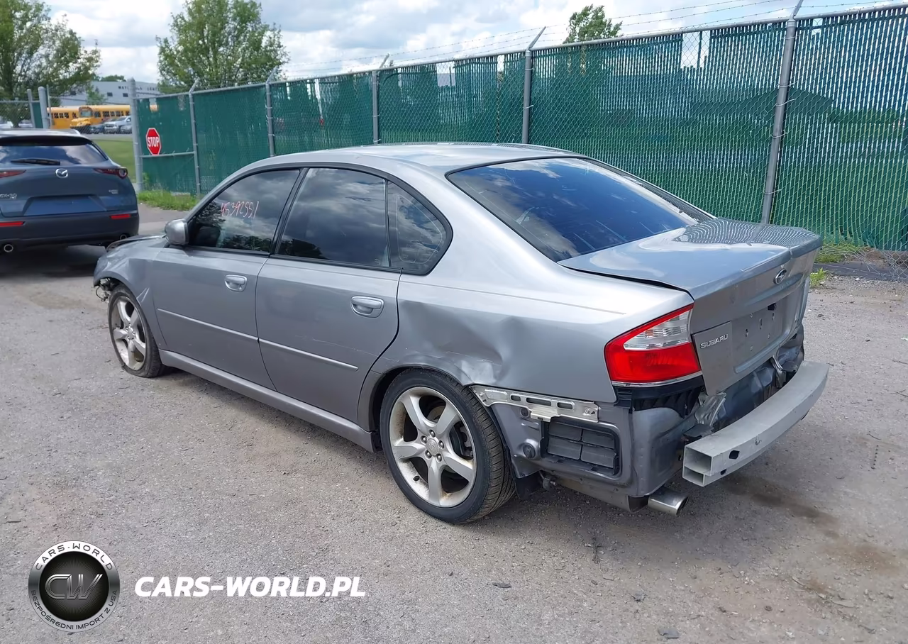 2008 Subaru Legacy 2.5I VIN:4S3BL616787209924 - 3