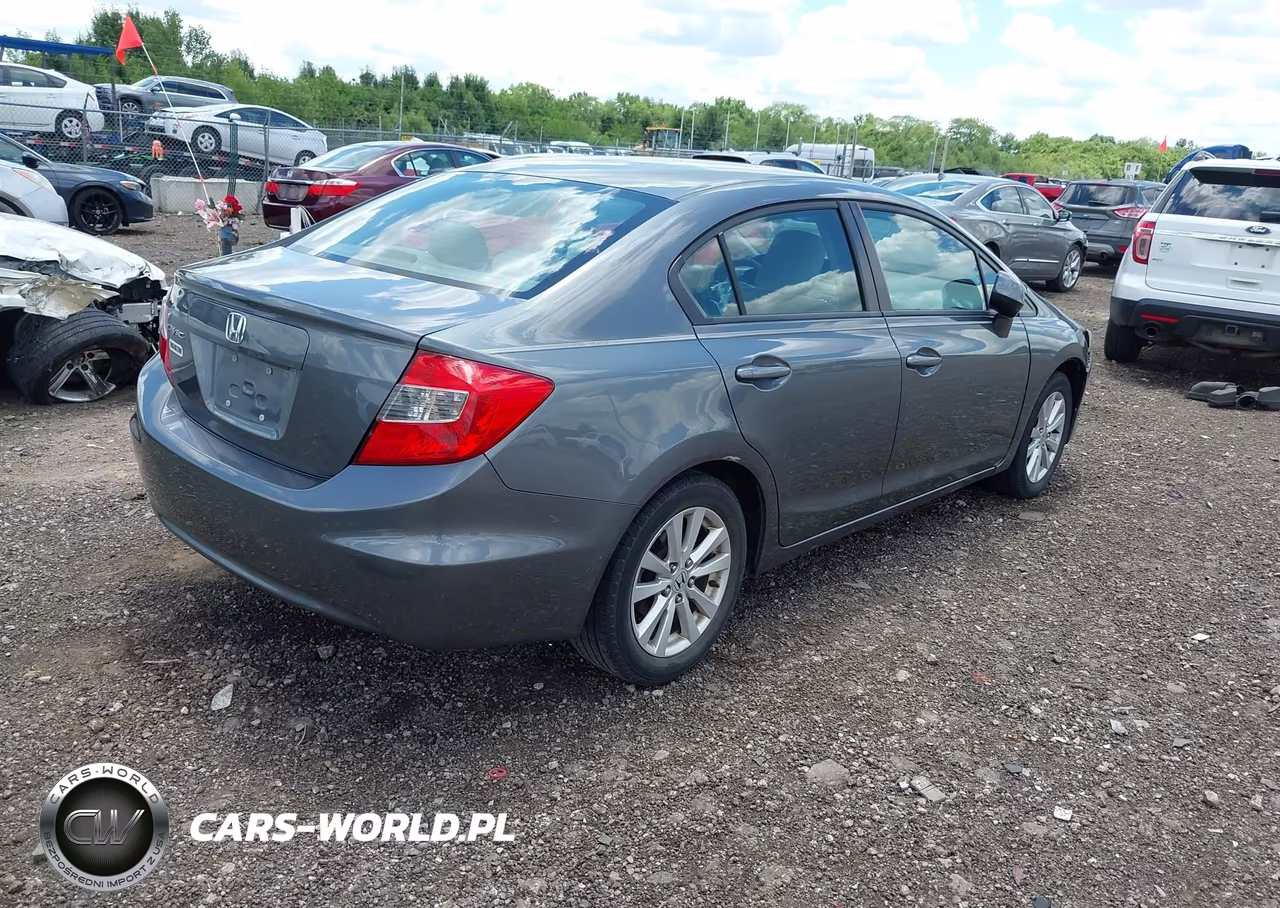 2012 Honda Civic Ex VIN:19XFB2F8XCE089794 - 4