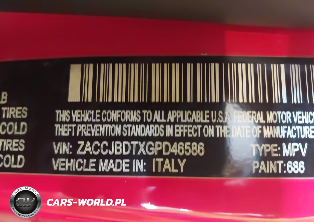 2016 Jeep Renegade Limited VIN:ZACCJBDTXGPD46586 - 9