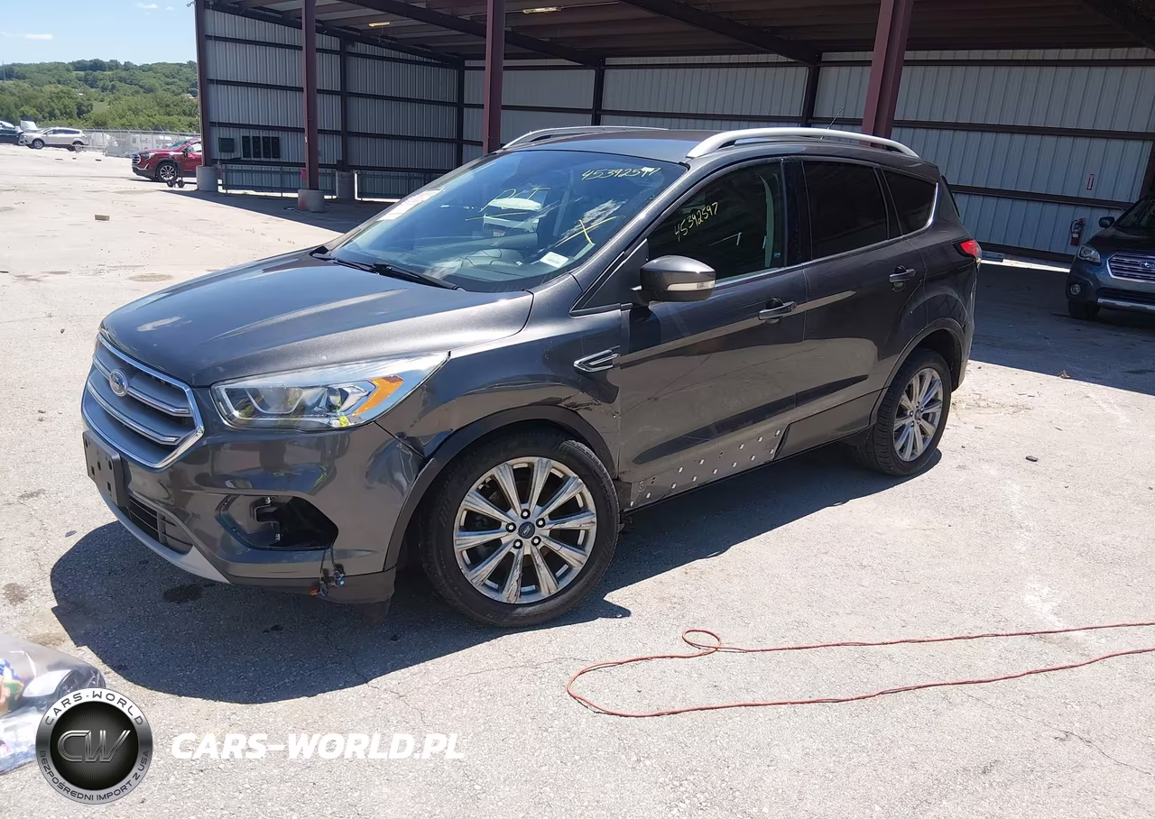 2017 Ford Escape Titanium VIN:1FMCU0JD7HUE54412 - 2