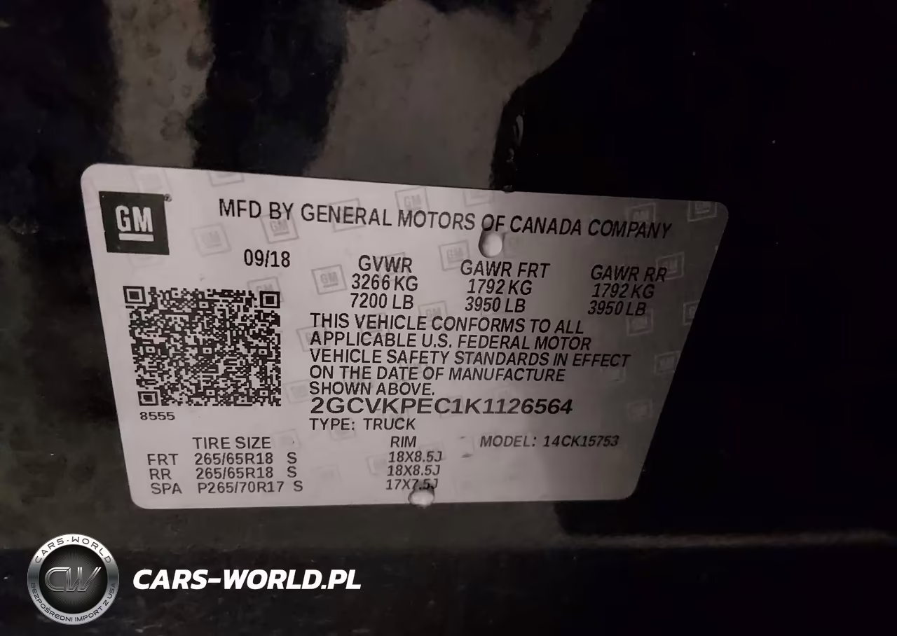 2019 Chevrolet Silverado 1500 Ld Lt VIN:2GCVKPEC1K1126564 - 9