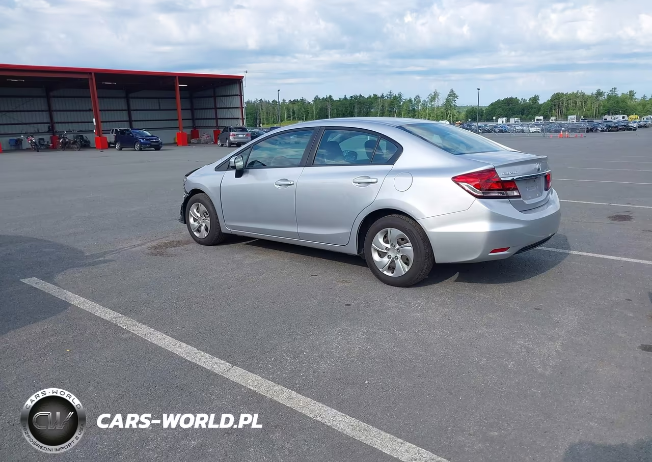 2015 Honda Civic Lx VIN:19XFB2F52FE296805 - 3