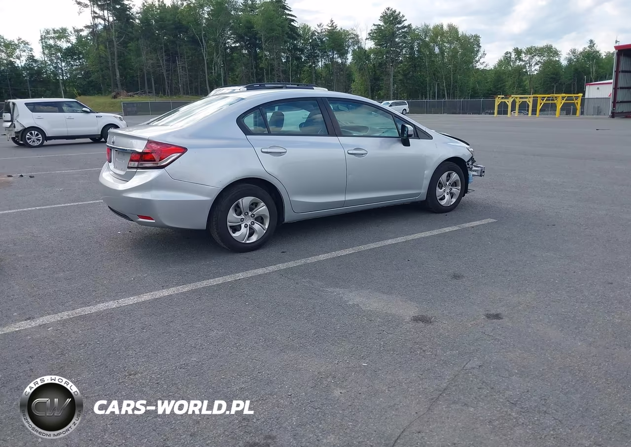 2015 Honda Civic Lx VIN:19XFB2F52FE296805 - 4