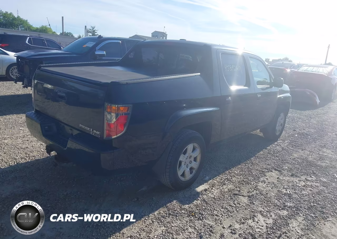 2006 Honda Ridgeline Rtl VIN:2HJYK165X6H566463 - 4