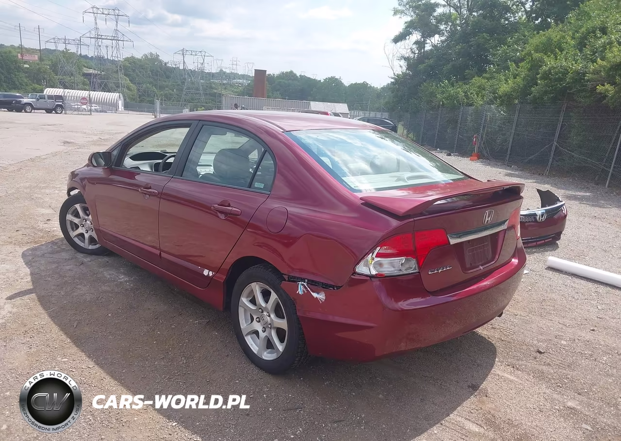 2009 Honda Civic Lx VIN:2HGFA16529H335822 - 3