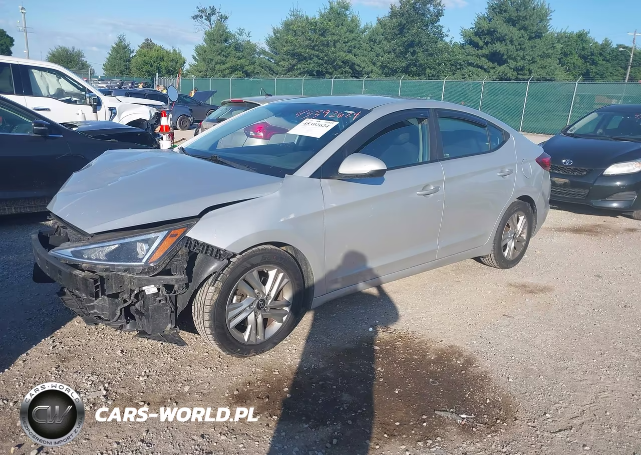2019 Hyundai Elantra Sel VIN:5NPD84LF6KH428095 - 2