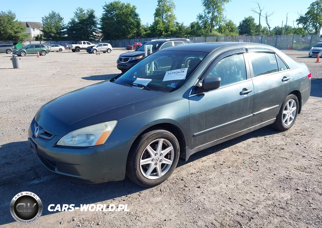 2004 Honda Accord 2.4 Lx VIN:1HGCM563X4A160341 - 2