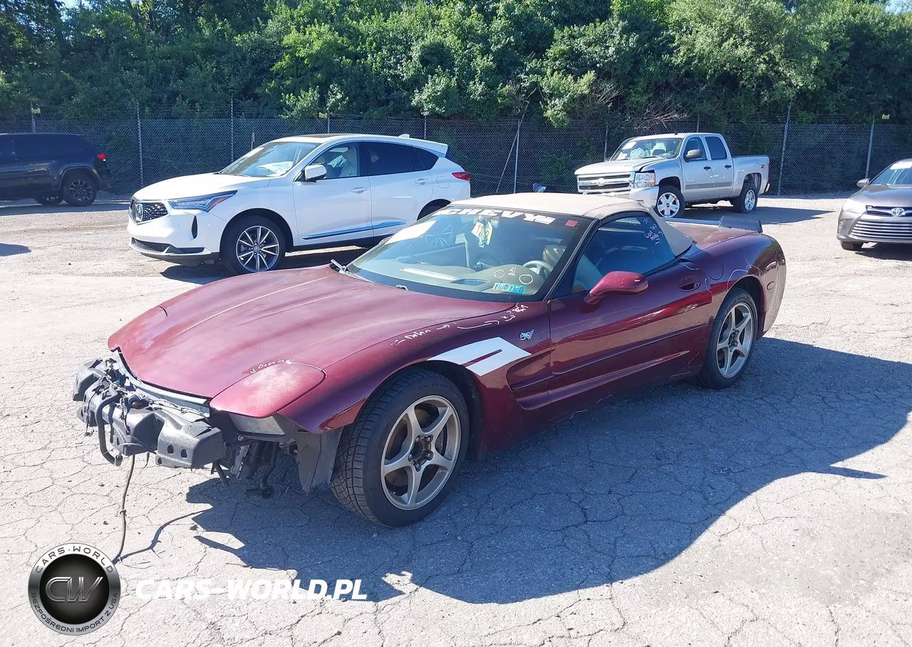 2003 Chevrolet Corvette VIN:1G1YY32G435103283 - 2