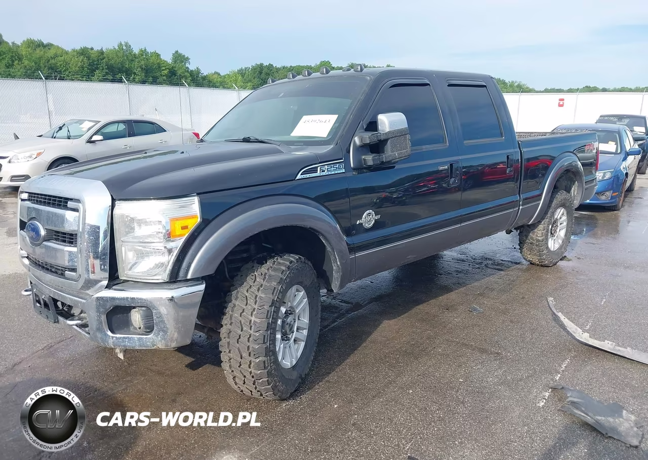 2012 Ford F-250 King Ranch-Lariat-Xl-Xlt VIN:1FT7W2BT8CED07892 - 2