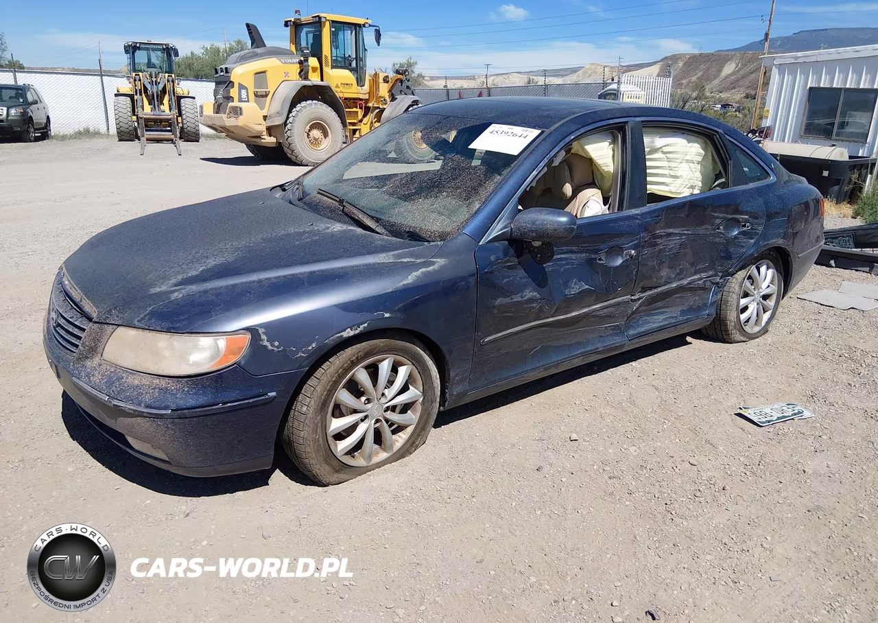 2006 Hyundai Azera Limited-Se VIN:KMHFC46F96A061754 - 2