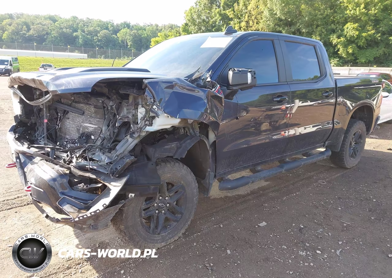 2022 Chevrolet Silverado 1500 4Wd Short Bed Lt Trail Boss VIN:3GCUDFED5NG677925 - 2