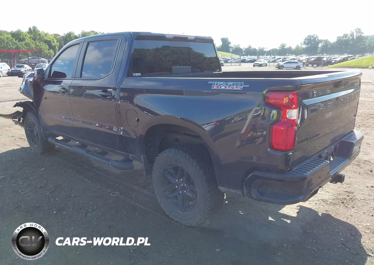 2022 Chevrolet Silverado 1500 4Wd Short Bed Lt Trail Boss VIN:3GCUDFED5NG677925 - 3