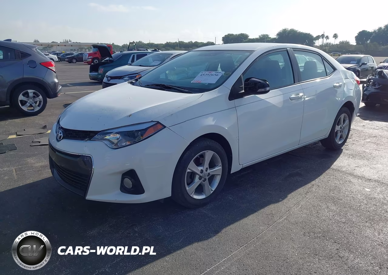 2016 Toyota Corolla S Plus VIN:5YFBURHE0GP533578 - 2