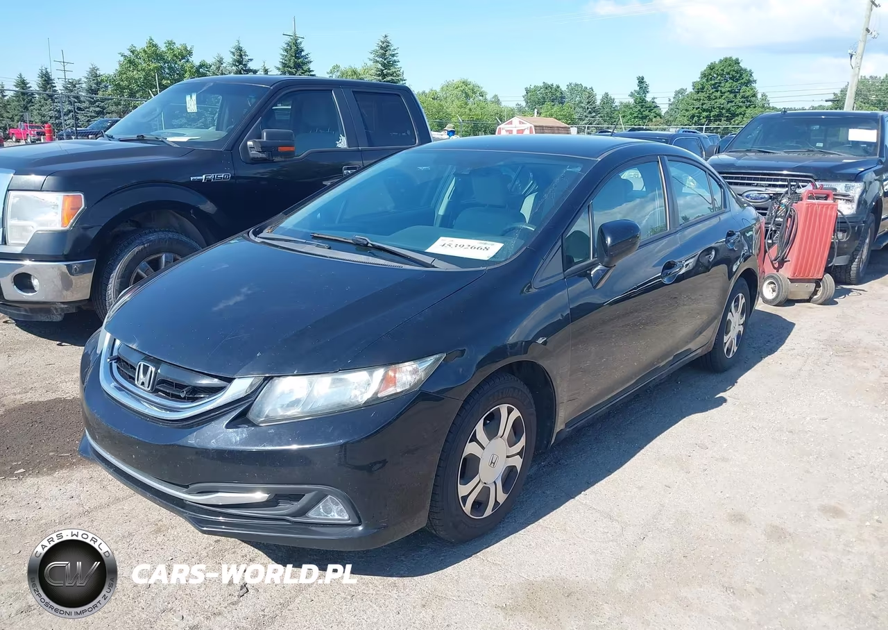 2014 Honda Civic Hybrid VIN:19XFB4F28EE001433 - 2