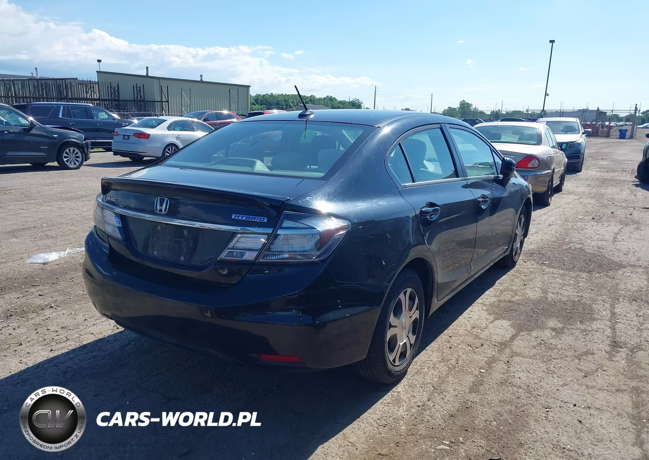 2014 Honda Civic Hybrid VIN:19XFB4F28EE001433 - 4