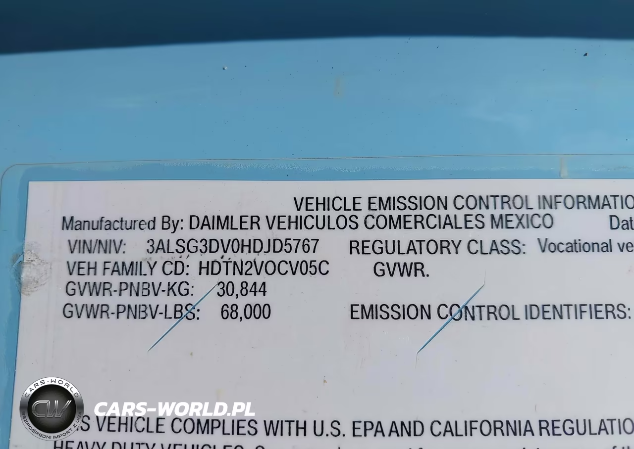 2017 Freightliner 114Sd VIN:3ALSG3DV0HDJD5767 - 8