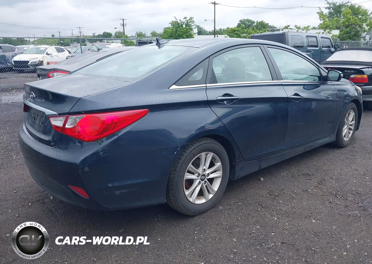 2014 Hyundai Sonata Gls VIN:5NPEB4AC8EH835256 - 4