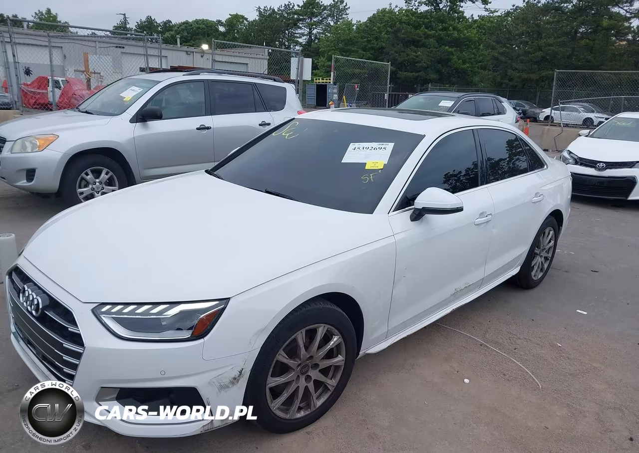 2023 Audi A4 Premium 40 Tfsi Quattro S Tronic VIN:WAUABAF42PN008416 - 2