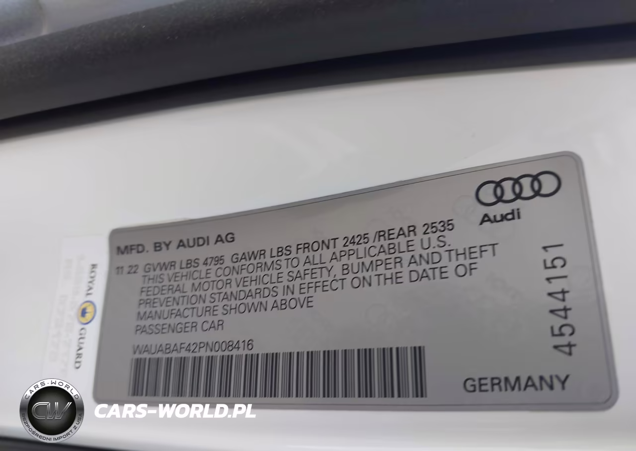 2023 Audi A4 Premium 40 Tfsi Quattro S Tronic VIN:WAUABAF42PN008416 - 9