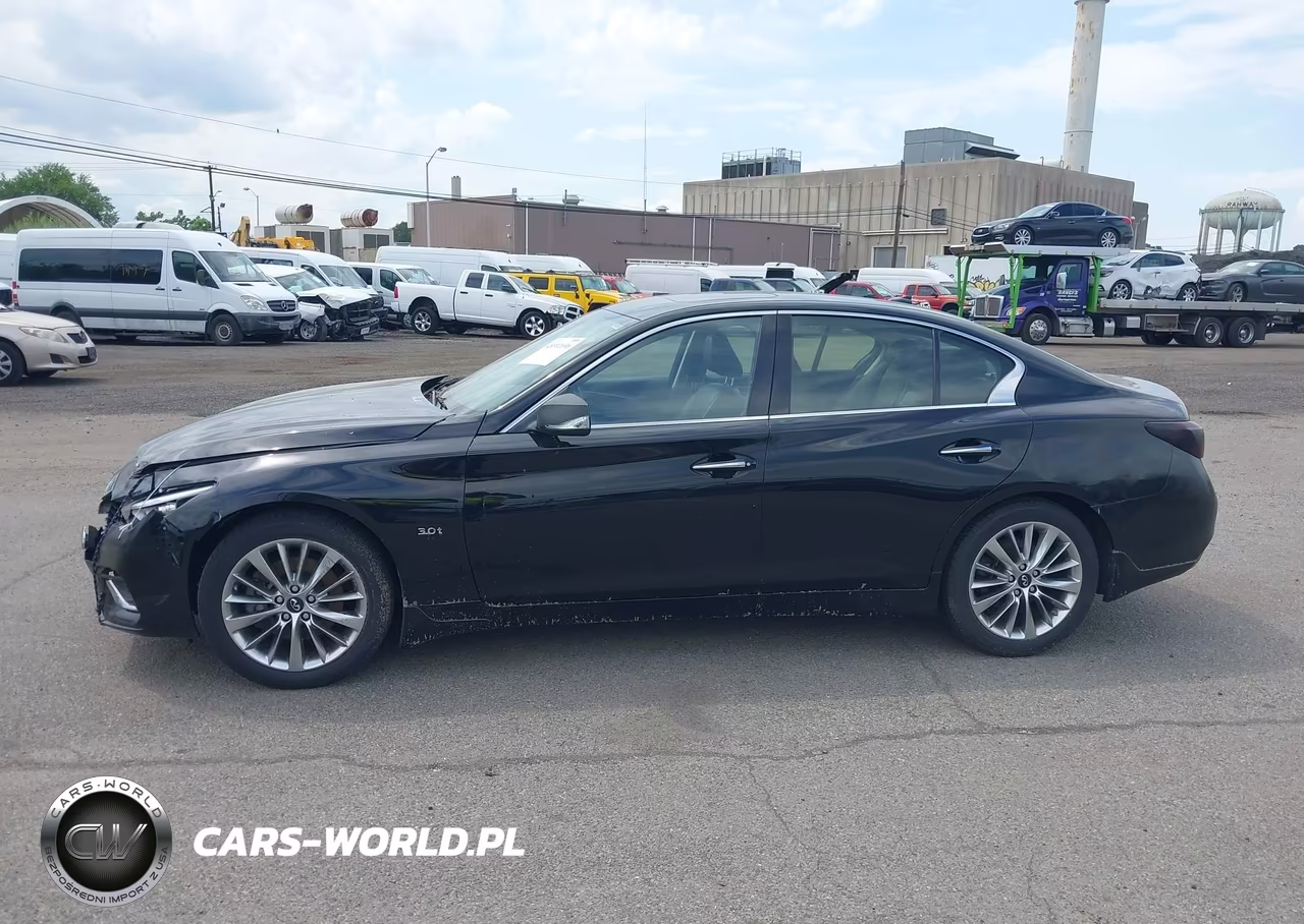 2019 Infiniti Q50 3.0T Luxe VIN:JN1EV7AR8KM558187 - 14