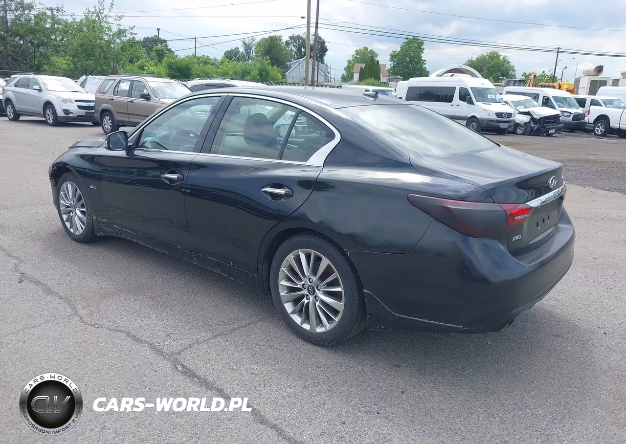 2019 Infiniti Q50 3.0T Luxe VIN:JN1EV7AR8KM558187 - 3