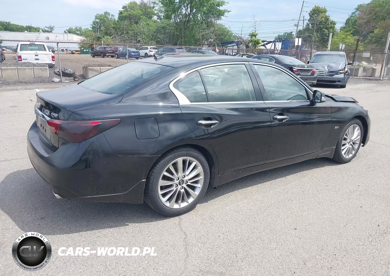 2019 Infiniti Q50 3.0T Luxe VIN:JN1EV7AR8KM558187 - 4