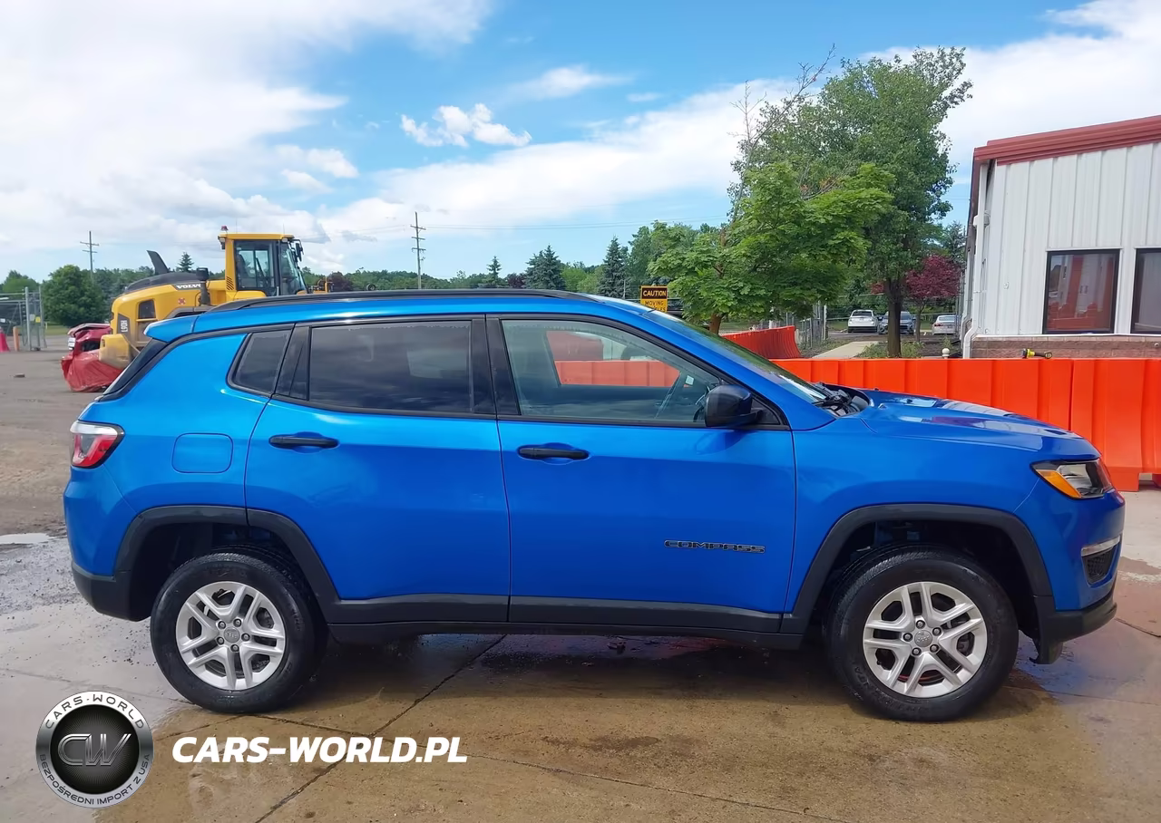 2018 Jeep Compass Sport 4X4 VIN:3C4NJDAB0JT413759 - 13
