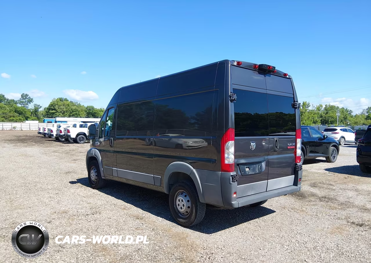 2018 Ram Promaster 2500 High Roof 136 Wb VIN:3C6TRVCG6JE151482 - 3
