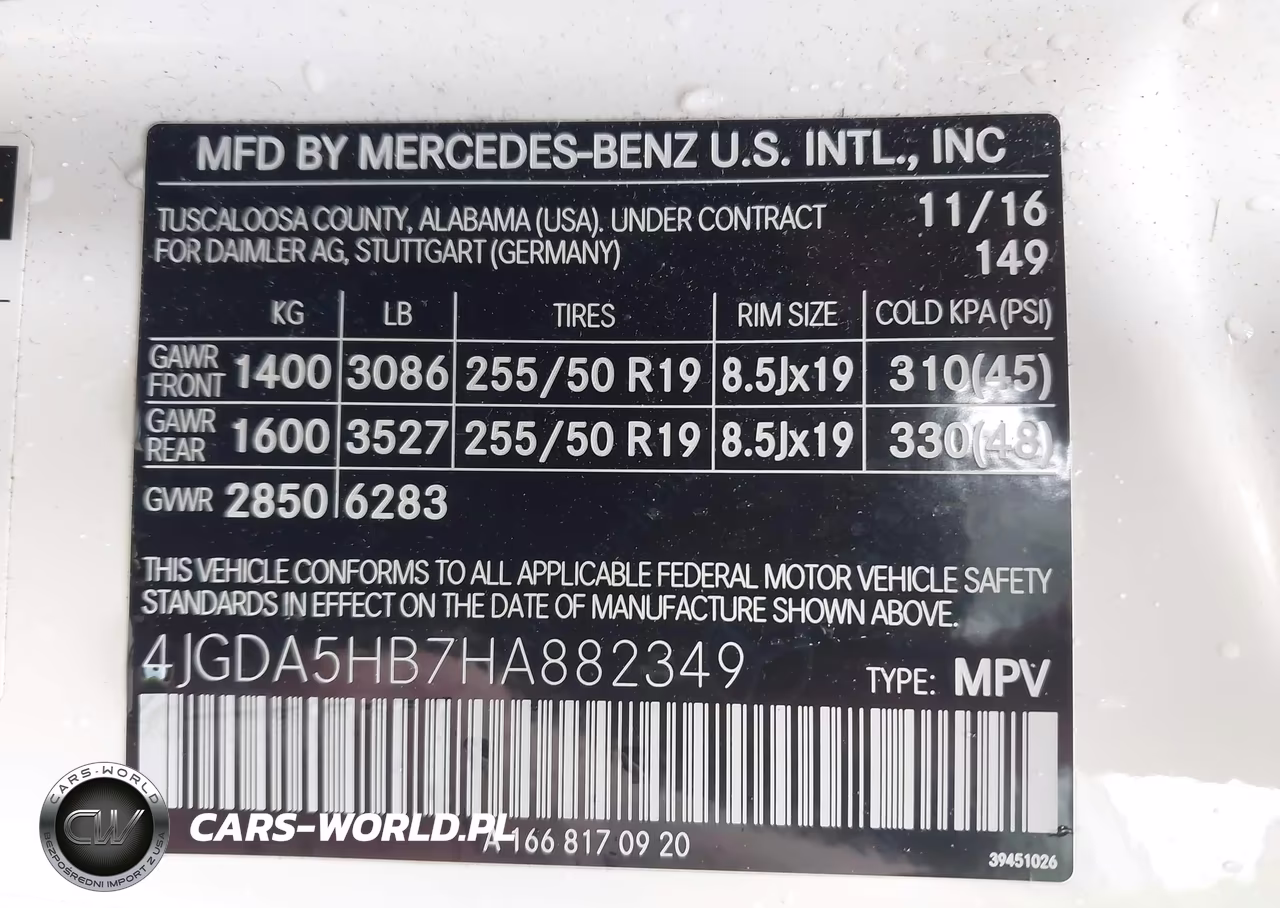 2017 Mercedes-Benz Gle 350 4Matic VIN:4JGDA5HB7HA882349 - 9