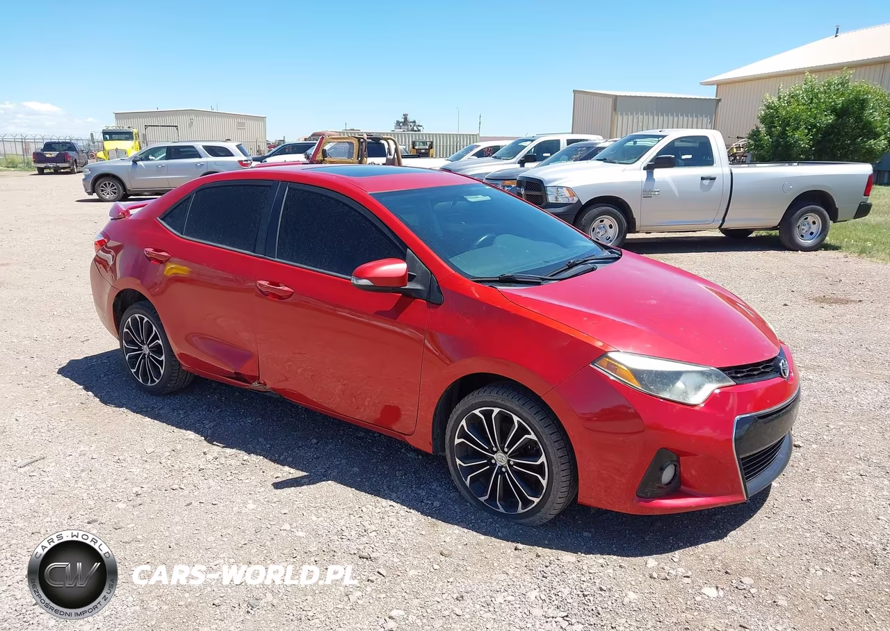 2014 Toyota Corolla S Plus