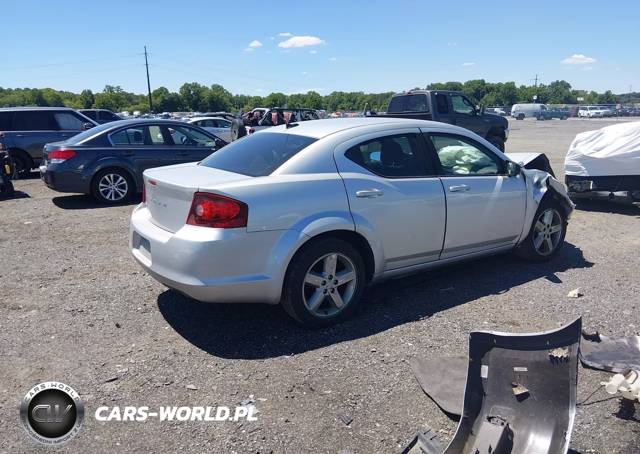 2012 Dodge Avenger Se VIN:1C3CDZAB9CN141635 - 4