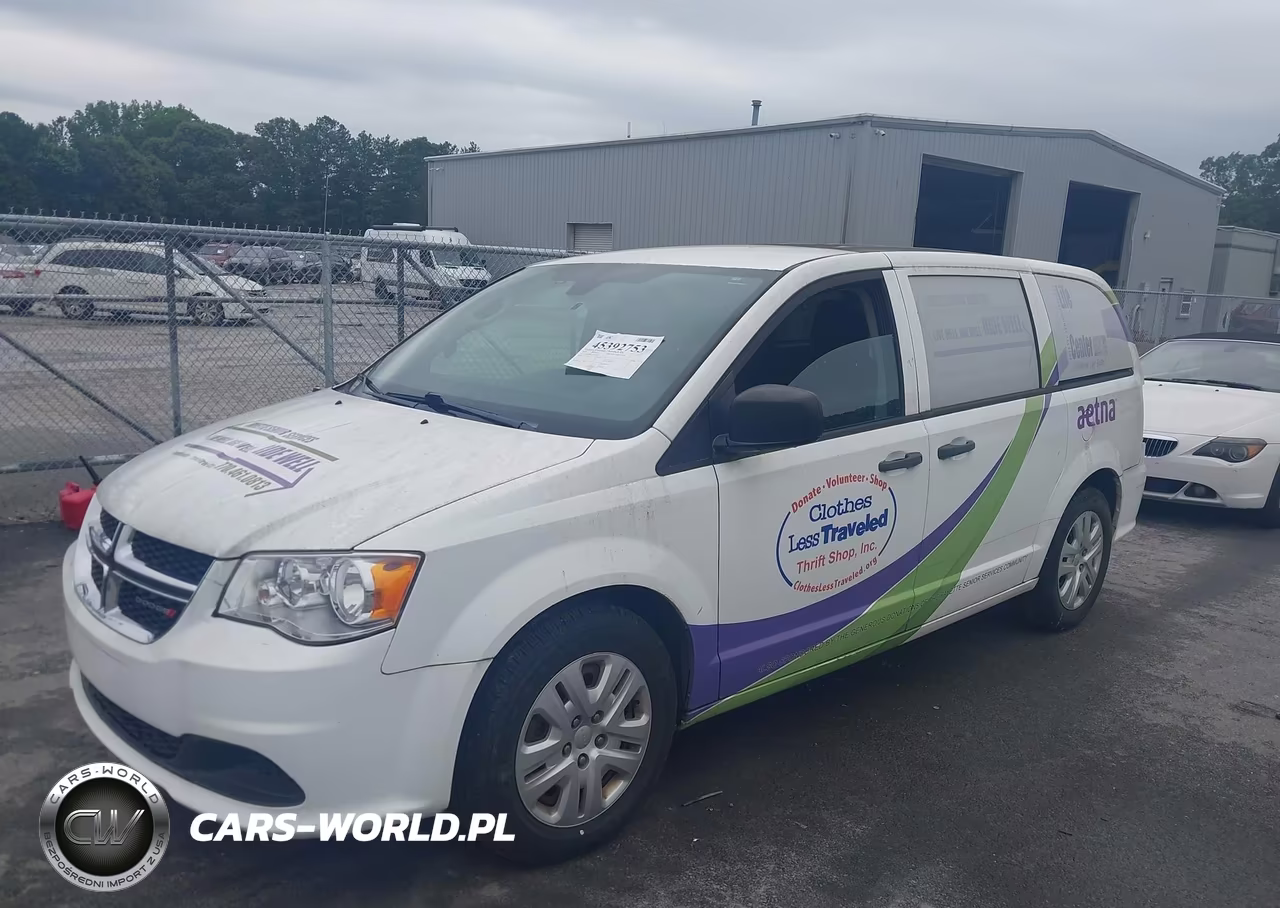 2019 Dodge Grand Caravan Se VIN:2C4RDGBGXKR572877 - 2