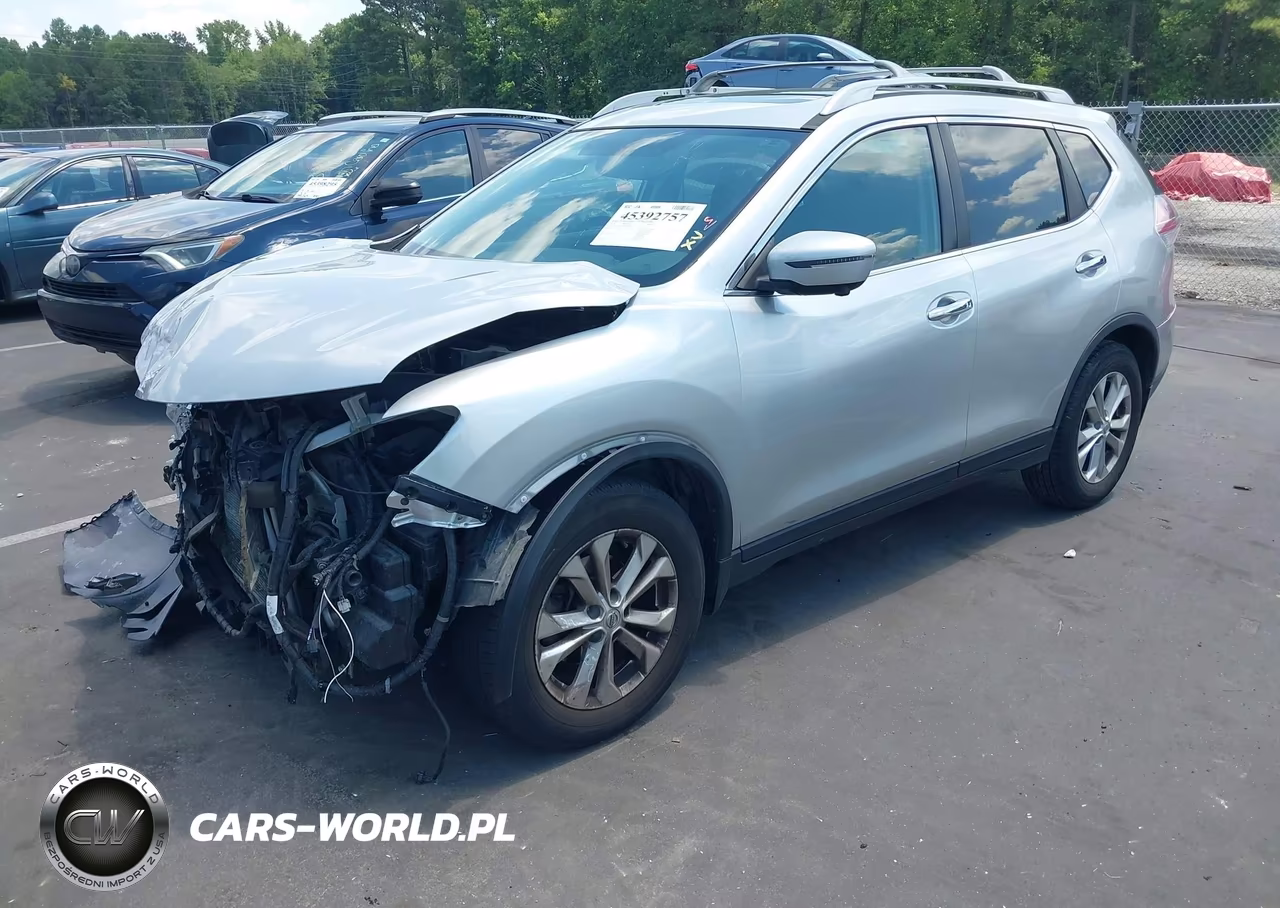 2016 Nissan Rogue Sv VIN:5N1AT2MT0GC870086 - 2