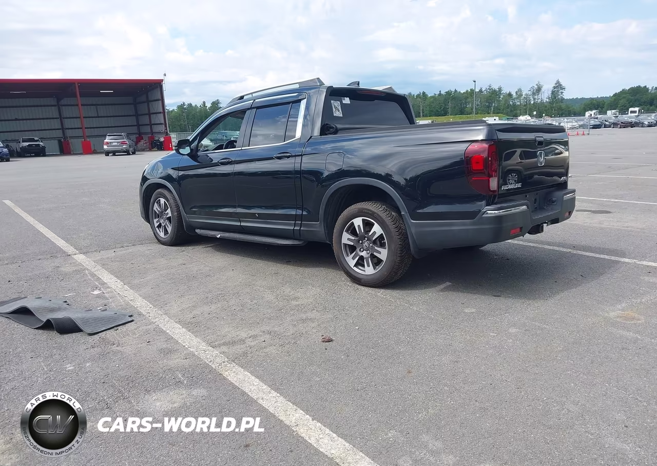 2017 Honda Ridgeline Rtl-T VIN:5FPYK3F64HB003398 - 3