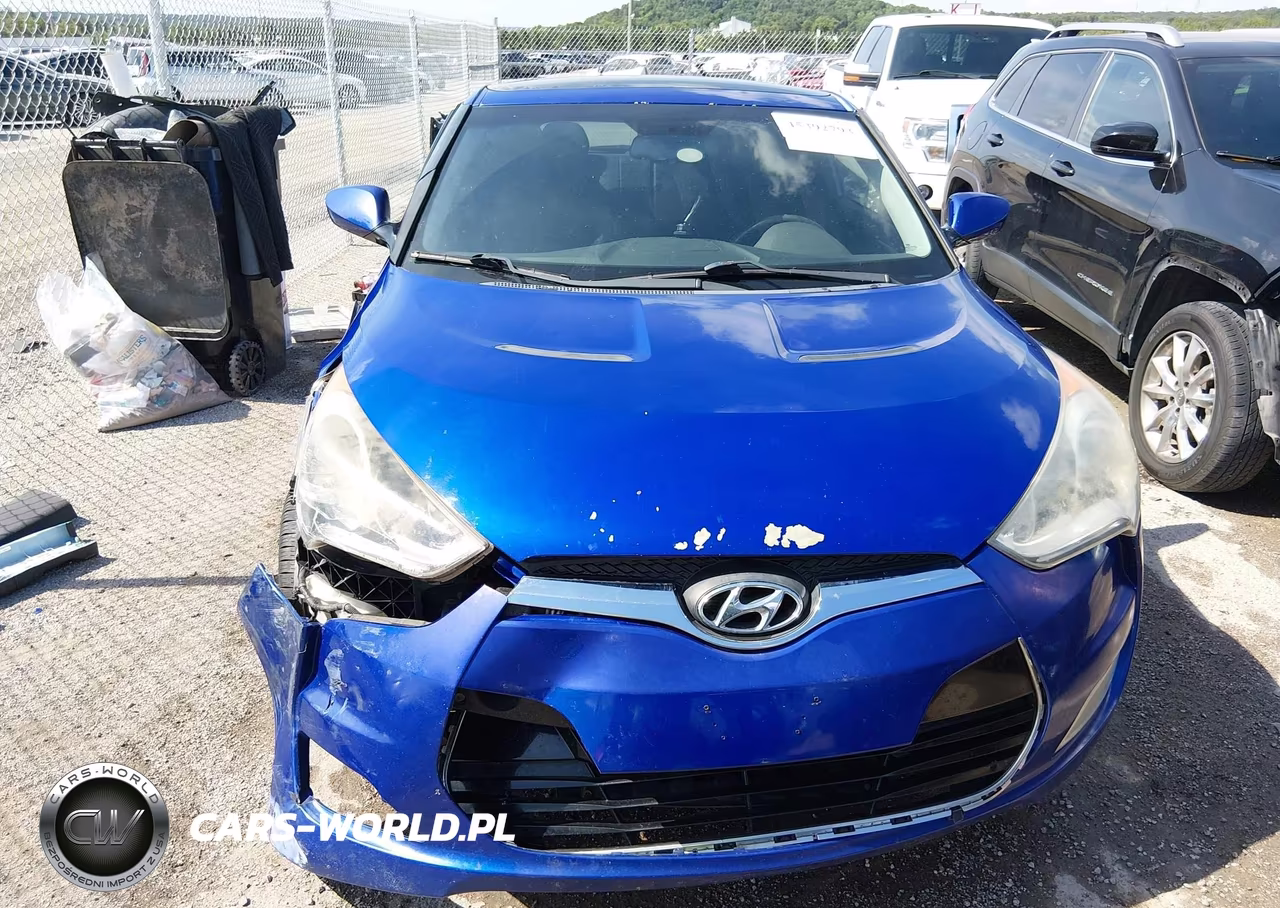2012 Hyundai Veloster Base W-Black VIN:KMHTC6AD4CU036453 - 13
