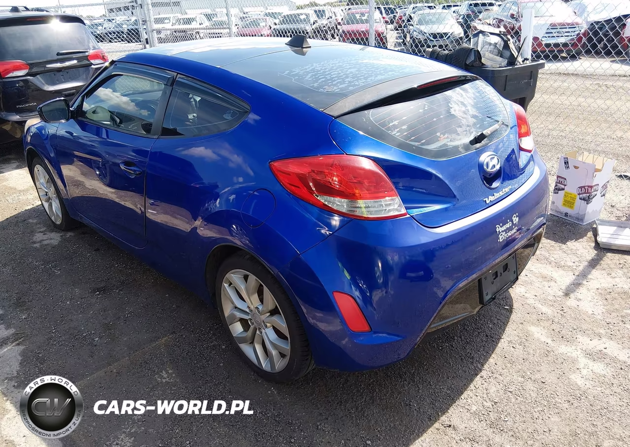 2012 Hyundai Veloster Base W-Black VIN:KMHTC6AD4CU036453 - 3