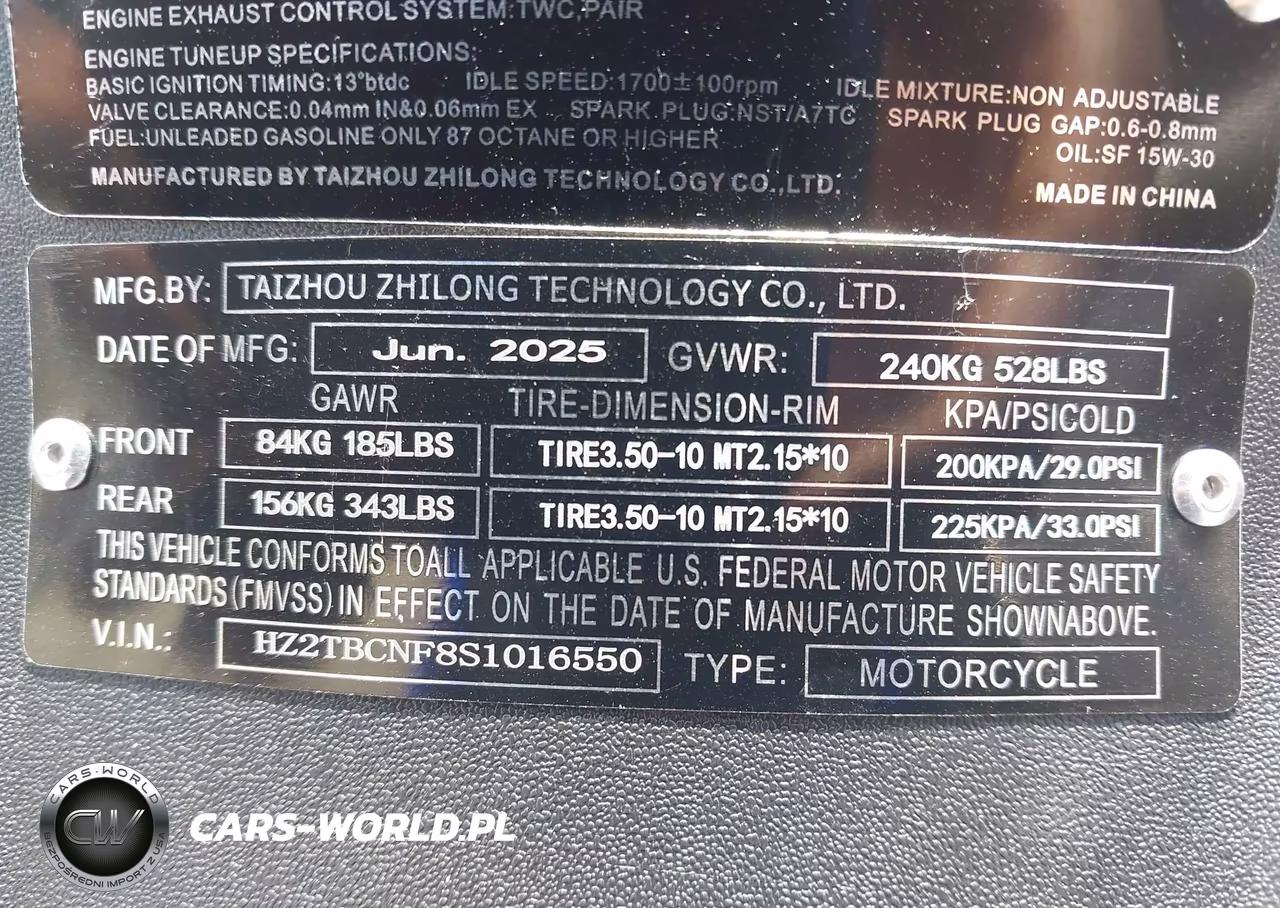 2025 Zhilong St VIN:HZ2TBCNF8S1016550 - 10