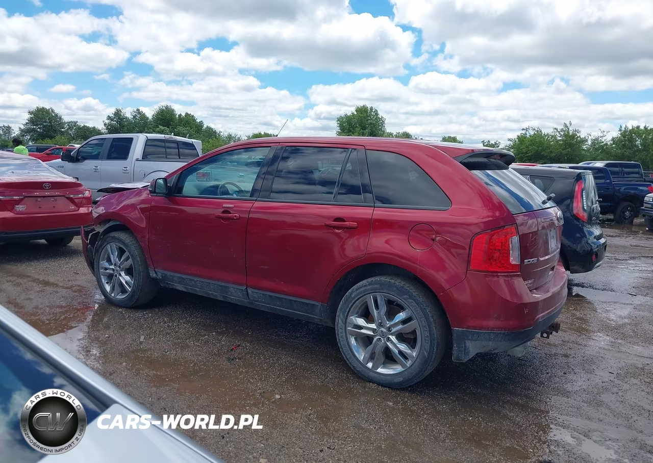 2014 Ford Edge Sel VIN:2FMDK4JC4EBB74344 - 15