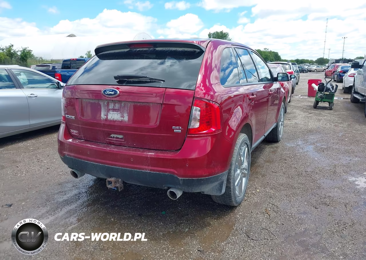 2014 Ford Edge Sel VIN:2FMDK4JC4EBB74344 - 4