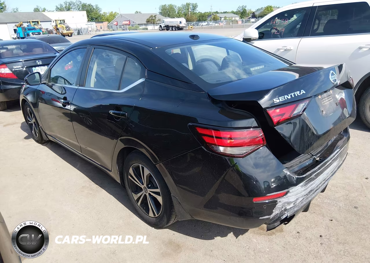 2020 Nissan Sentra Sv Xtronic Cvt VIN:3N1AB8CV2LY261227 - 3