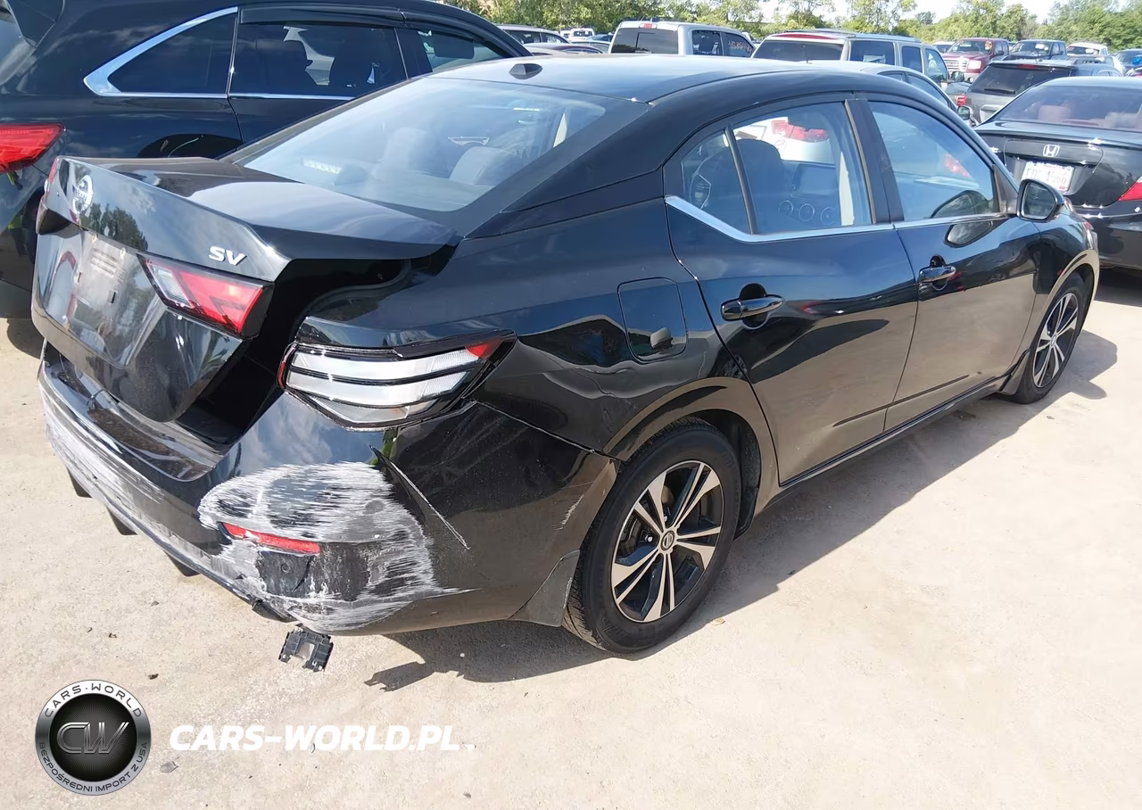 2020 Nissan Sentra Sv Xtronic Cvt VIN:3N1AB8CV2LY261227 - 4