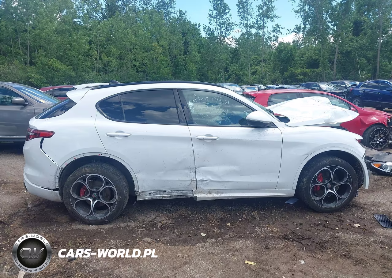 2021 Alfa Romeo Stelvio Ti Sport Awd VIN:ZASPAKBN3M7D00734 - 13