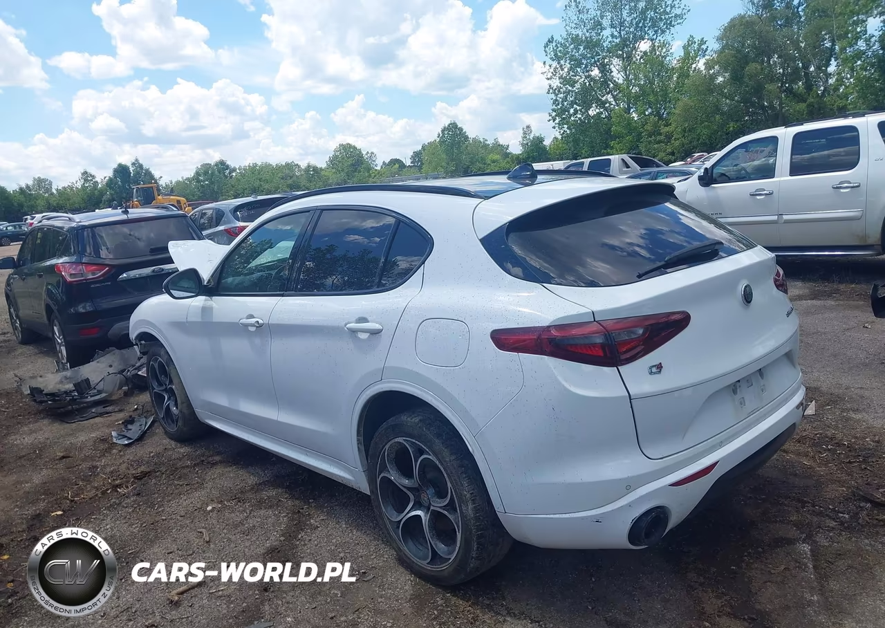2021 Alfa Romeo Stelvio Ti Sport Awd VIN:ZASPAKBN3M7D00734 - 3