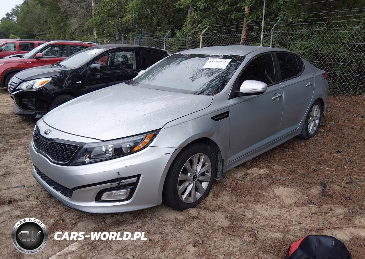 2015 Kia Optima Lx VIN:5XXGM4A71FG501380 - 2