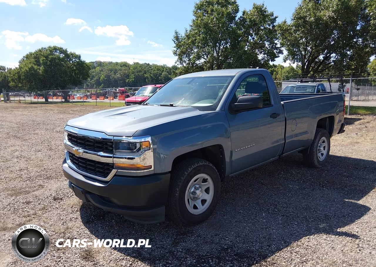 2016 Chevrolet Silverado 1500 Work Truck VIN:1GCNCNEH8GZ268776 - 2