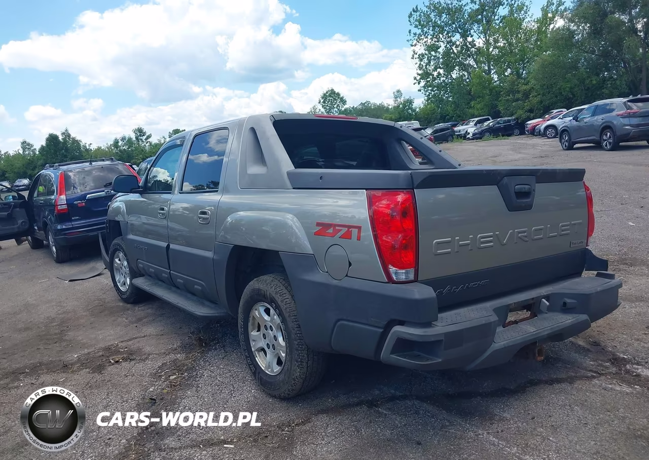 2003 Chevrolet Avalanche 1500 VIN:3GNEK13T83G205049 - 3