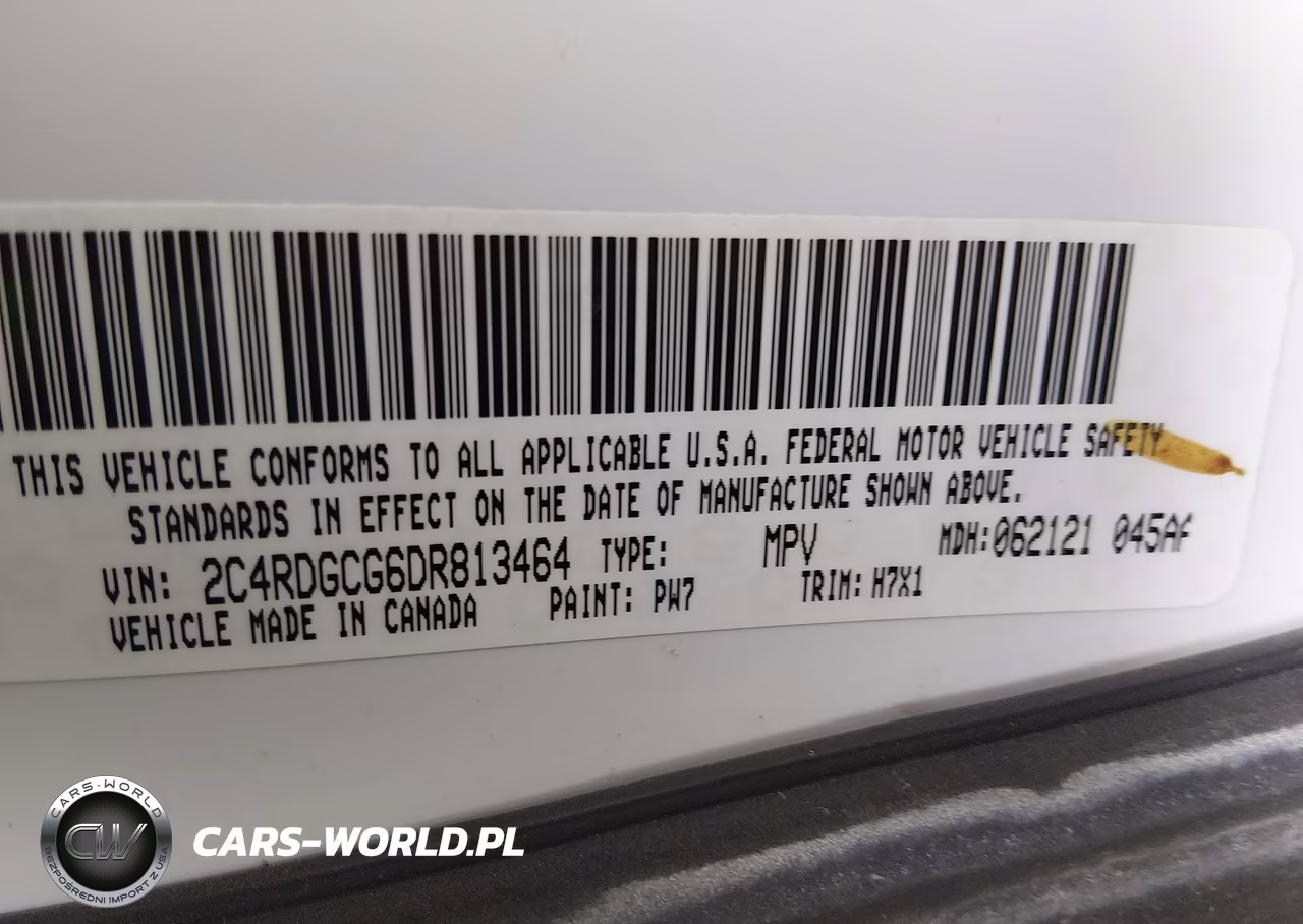 2013 Dodge Grand Caravan Sxt VIN:2C4RDGCG6DR813464 - 9