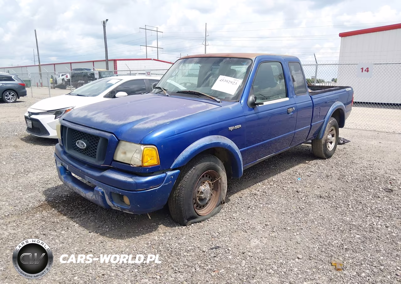2005 Ford Ranger Edge-Stx-Xl-Xlt VIN:1FTYR14U95PA24503 - 2