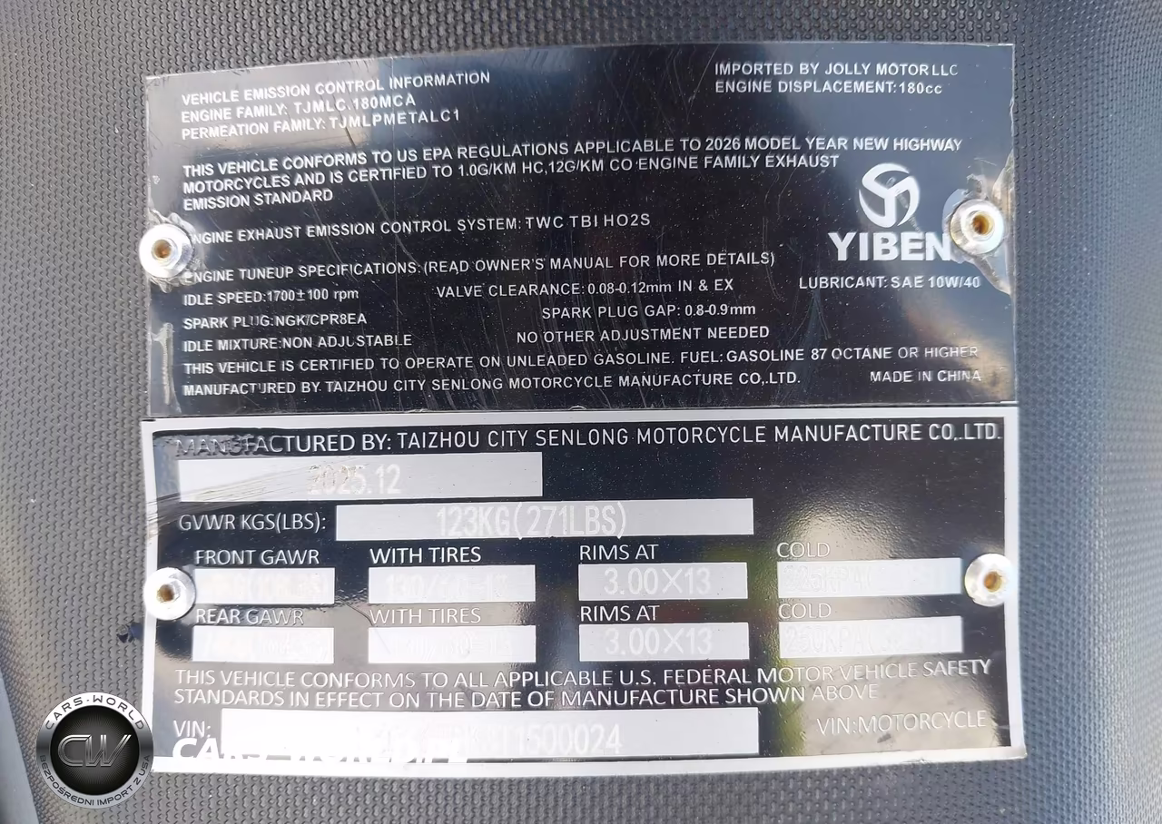 2026 Vicatti Intreped Dlx200 VIN:LYDY6TDK3T1500024 - 10